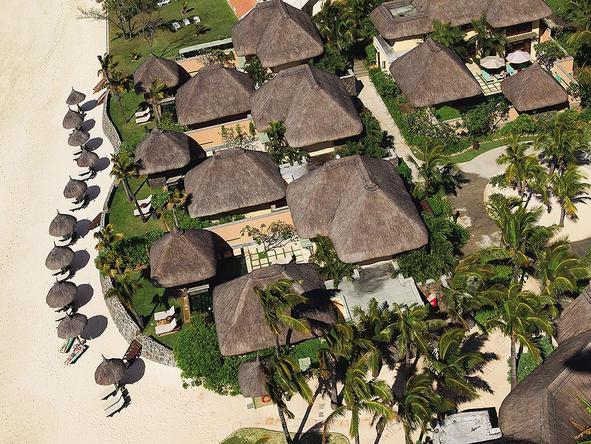 Belle Mare Plage - Birdview 